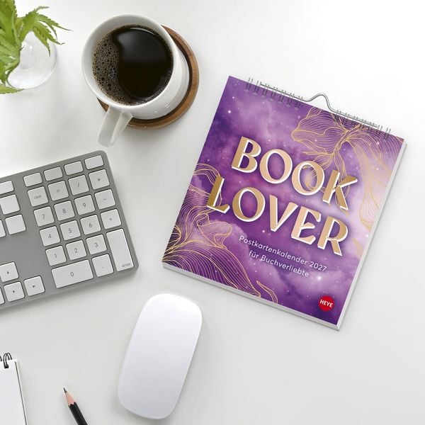 Produktbild: Book Lover Postkartenkalender 2027 - Postkarten f&uuml;r Buchverliebte