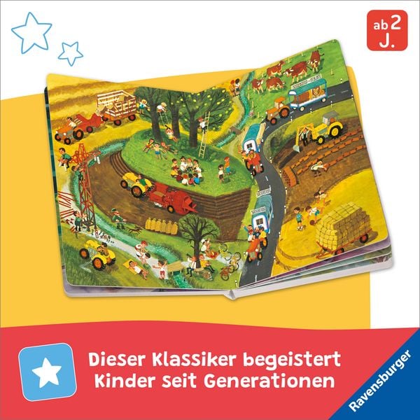 Mein Wimmelbuch: Bei uns im Dorf