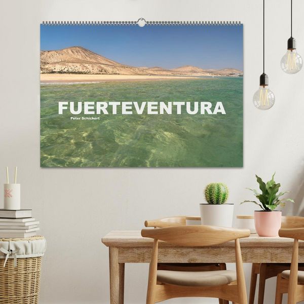 Produktbild: Fuerteventura (Wandkalender 2026 DIN A2 quer), CALVENDO Monatskalender