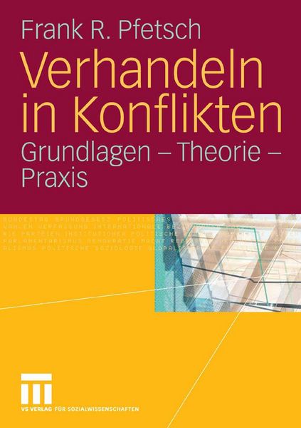 Produktbild: Verhandeln in Konflikten