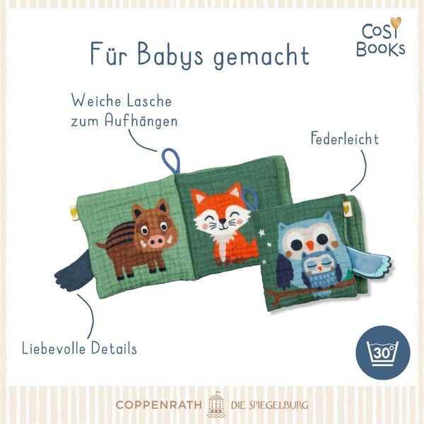 Produktbild: CosyBooks: Babys Laschenbuch Wald