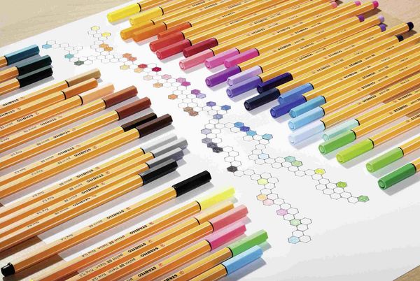 Produktbild: STABILO Fineliner point 88, 20er Zebrui Neon