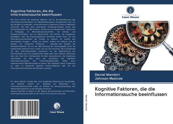 Produktbild: Kognitive Faktoren, die die Informationssuche beeinflussen