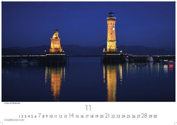 Produktbild: Deutschland Kalender 2027 &ndash; Wandkalender | Fotokalender Deutschland 50x35cm | mit 12 beeindruckenden Landschafts- und St&auml;dtemotiven von Nordsee bis Alpen