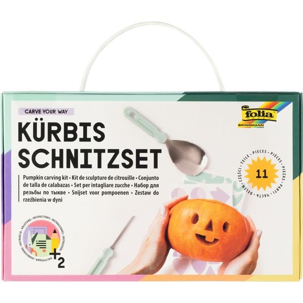 Produktbild: FOLIA&reg; K&uuml;rbis-Schnitz-Set