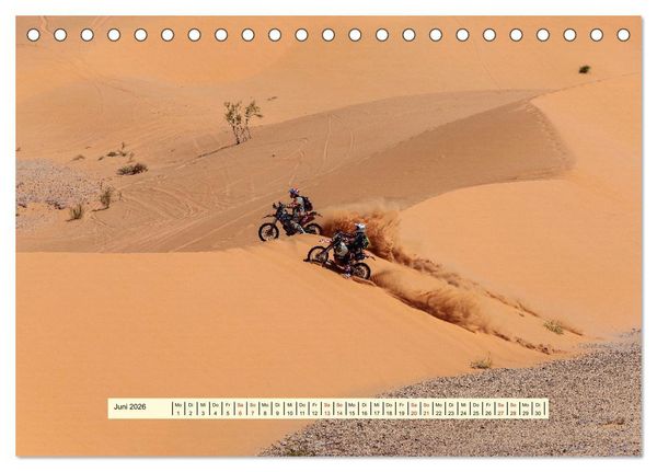 Produktbild: Faszination W&uuml;stenrallye (Tischkalender 2026 DIN A5 quer), CALVENDO Monatskalender