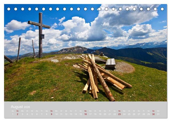 Produktbild: Gr&uuml;&szlig;e aus Zell am See (Tischkalender 2026 DIN A5 quer), CALVENDO Monatskalender
