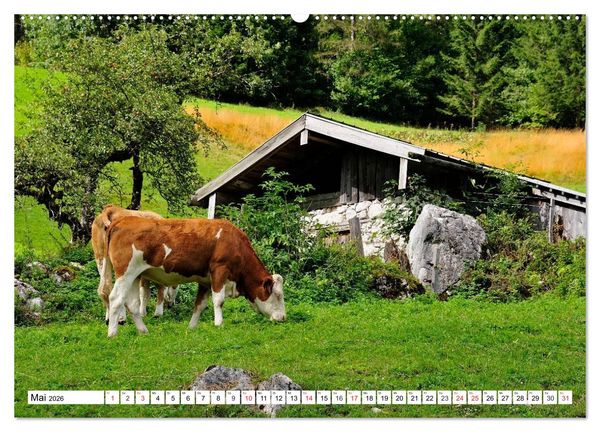 Produktbild: Mein Werdenfelser Land (Wandkalender 2026 DIN A2 quer), CALVENDO Monatskalender