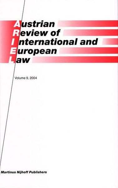 Produktbild: Austrian Review of International and European Law, Volume 9 (2004)