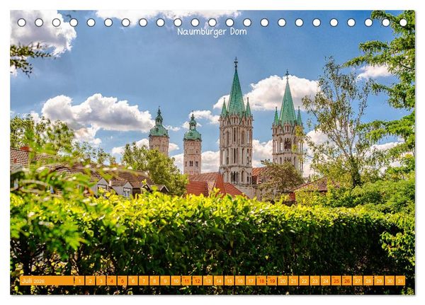 Produktbild: Mitteldeutschland - Landschaft und Kulturdenkmale (Tischkalender 2026 DIN A5 quer), CALVENDO Monatskalender