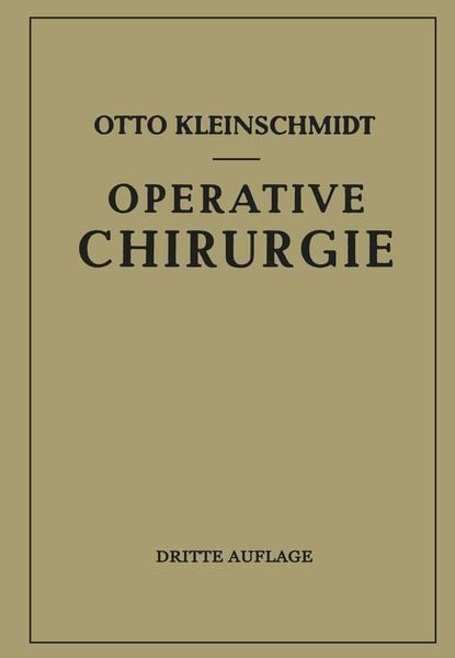 Produktbild: Operative Chirurgie