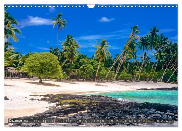 Produktbild: Samoa und Fidschi (Wandkalender 2026 DIN A3 quer), CALVENDO Monatskalender