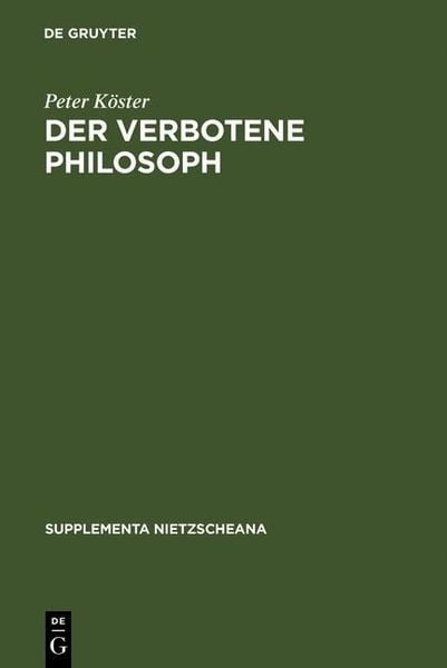 Produktbild: Der verbotene Philosoph