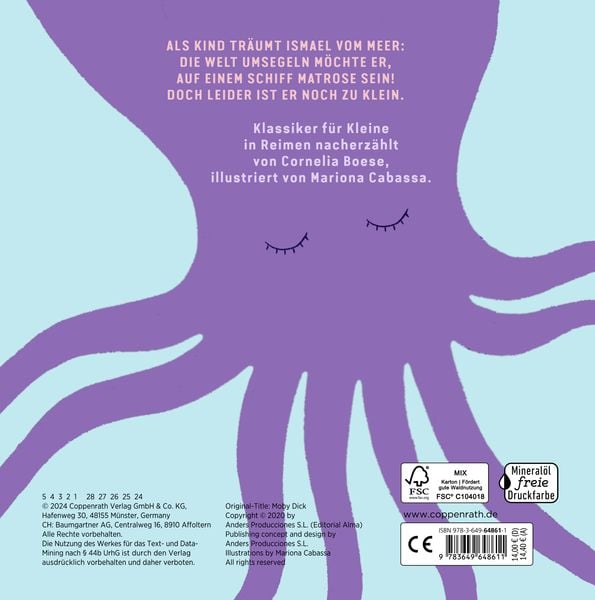 Produktbild: Klassiker f&uuml;r Kleine: Moby Dick