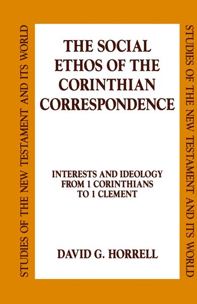 Produktbild: The Social Ethos of the Corinthian Correspondence