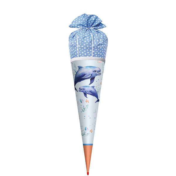 Produktbild: Motivschult&uuml;te 70cm, Lieblingsst&uuml;ck Delfin Duo