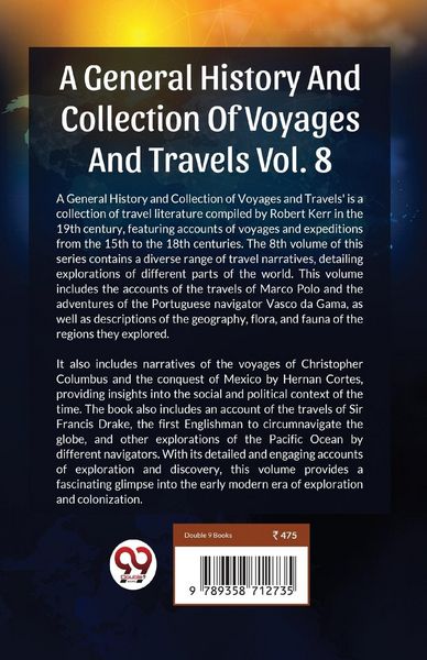 Produktbild: A General History And Collection Of Voyages And Travels Vol.8
