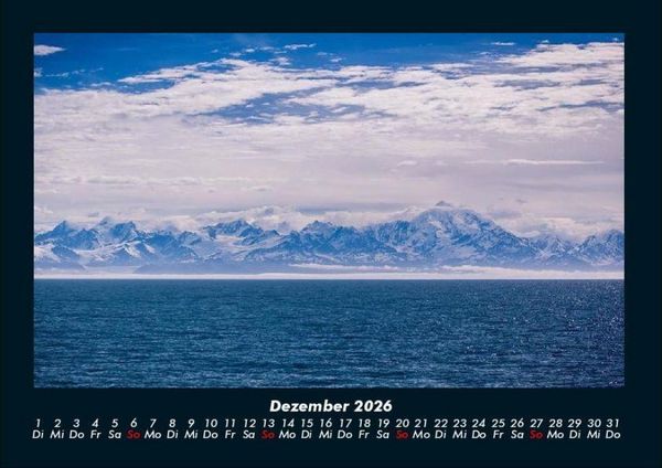 Produktbild: Landschaftskalender 2026 Fotokalender DIN A4