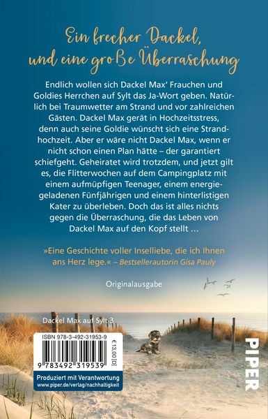 Produktbild: Pfotengl&uuml;ck &ndash; Dackel Max sucht Wolke sieben