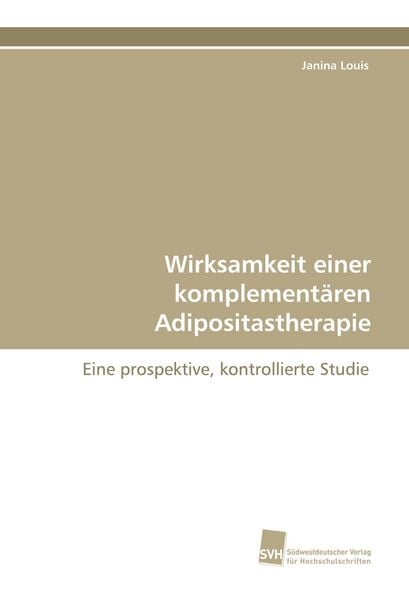 Produktbild: Wirksamkeit einer komplement&auml;ren Adipositastherapie