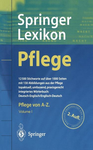 Produktbild: Springer Lexikon Pflege