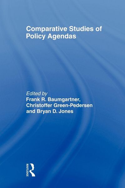 Produktbild: Comparative Studies of Policy Agendas