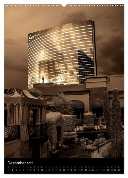 Produktbild: LAS VEGAS (Wandkalender 2026 DIN A2 hoch), CALVENDO Monatskalender