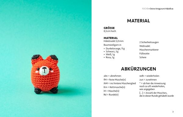 Produktbild: Cozy Crochet &ndash; Deine Amigurumi-H&auml;kelbox: Fuchs