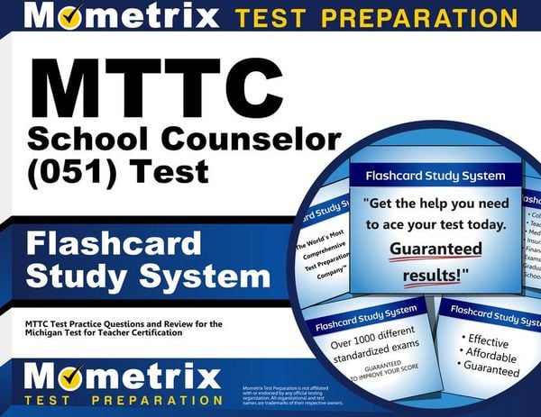 Produktbild: MTTC School Counselor (051) Test Flashcard Study System