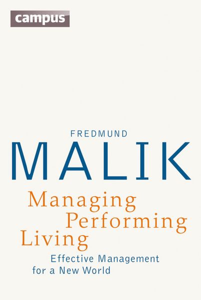 Produktbild: Managing Performing Living