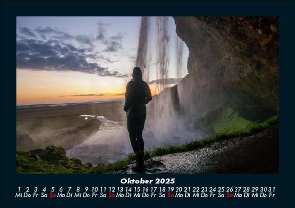 Produktbild: Wasserf&auml;lle 2025 Fotokalender DIN A5