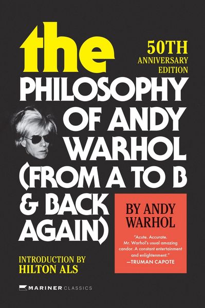 Produktbild: The Philosophy of Andy Warhol [50th Anniversary Edition]