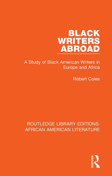 Produktbild: Black Writers Abroad