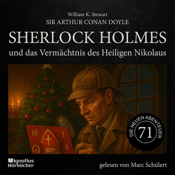 Produktbild: Sherlock Holmes und das Verm&auml;chtnis des Heiligen Nikolaus (Die neuen Abenteuer, Folge 71)
