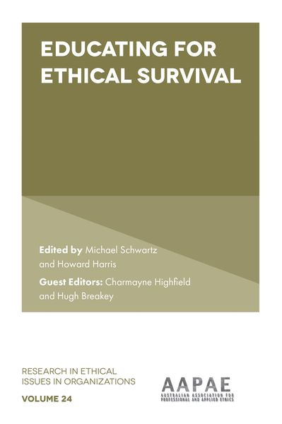 Produktbild: Educating For Ethical Survival