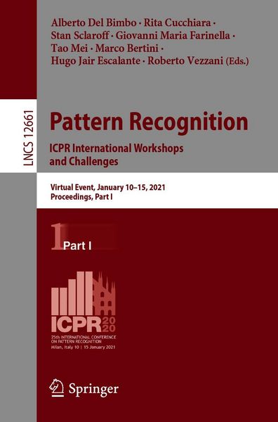 Produktbild: Pattern Recognition. ICPR International Workshops and Challenges