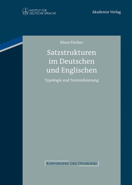 Produktbild: Satzstrukturen im Deutschen und Englischen