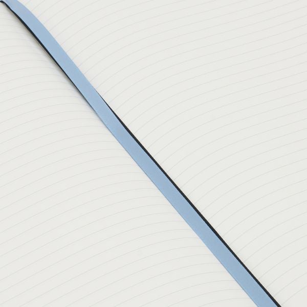Produktbild: Notizbuch A6 Softcover French Blue Liniert, 128 Seiten