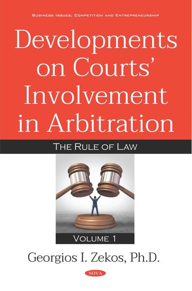 Produktbild: Developments on Courts' Involvement in Arbitration. Volume 1: The Rule of Law