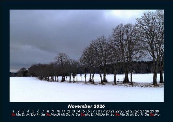 Produktbild: Winterzauber 2026 Fotokalender DIN A5