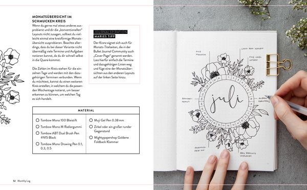 Produktbild: Journalspiration &ndash; Bullet-Journal-Guide