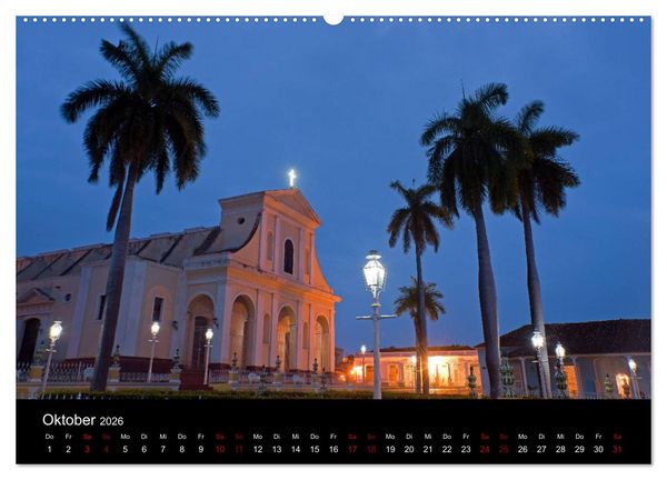 Produktbild: Kuba 2026 (Wandkalender 2026 DIN A2 quer), CALVENDO Monatskalender