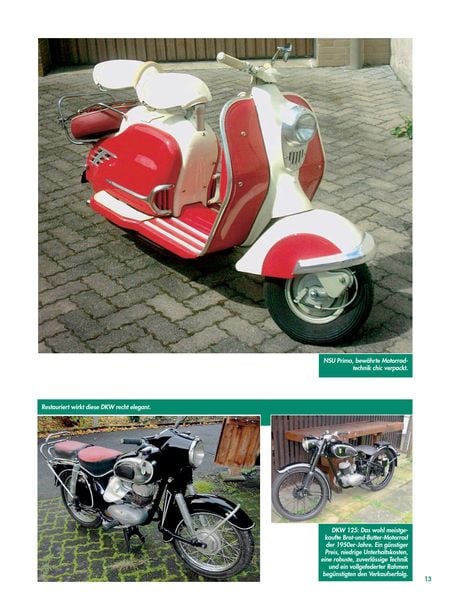 Produktbild: Freiheit auf zwei R&auml;dern - Motorr&auml;der der 50er - 80er Jahre
