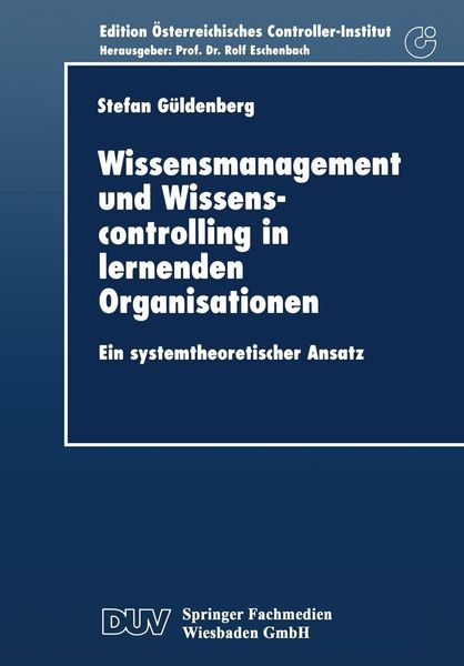 Produktbild: Wissensmanagement und Wissenscontrolling in lernenden Organisationen