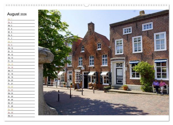 Produktbild: Ostfriesland - maritim pur (Wandkalender 2026 DIN A2 quer), CALVENDO Monatskalender