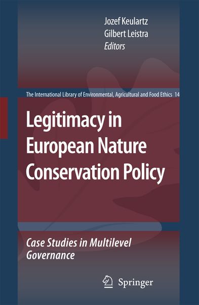 Produktbild: Legitimacy in European Nature Conservation Policy