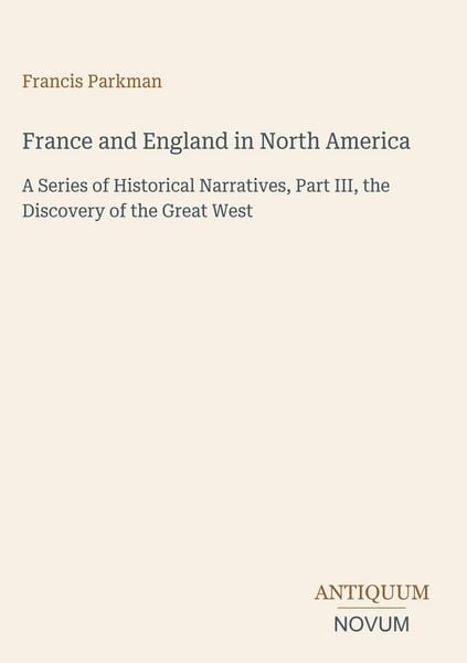 Produktbild: France and England in North America