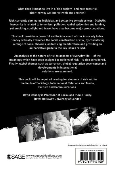 Produktbild: Risk and Society