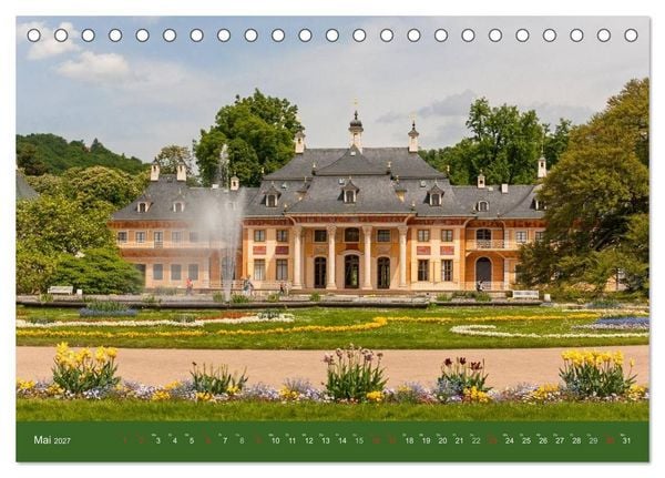 Produktbild: Sachsens Schl&ouml;sser und Burgen (Tischkalender 2027 DIN A5 quer), CALVENDO Monatskalender