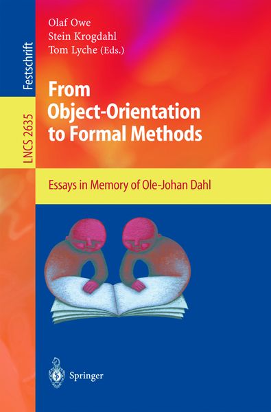 Produktbild: From Object-Orientation to Formal Methods